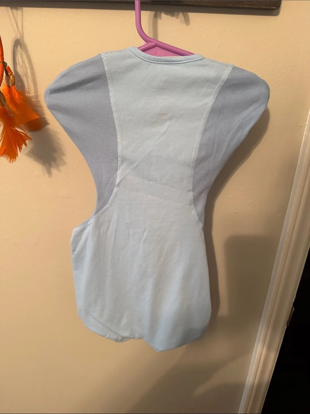 Amazon Light Blue Baby Sleep Sack Swaddle